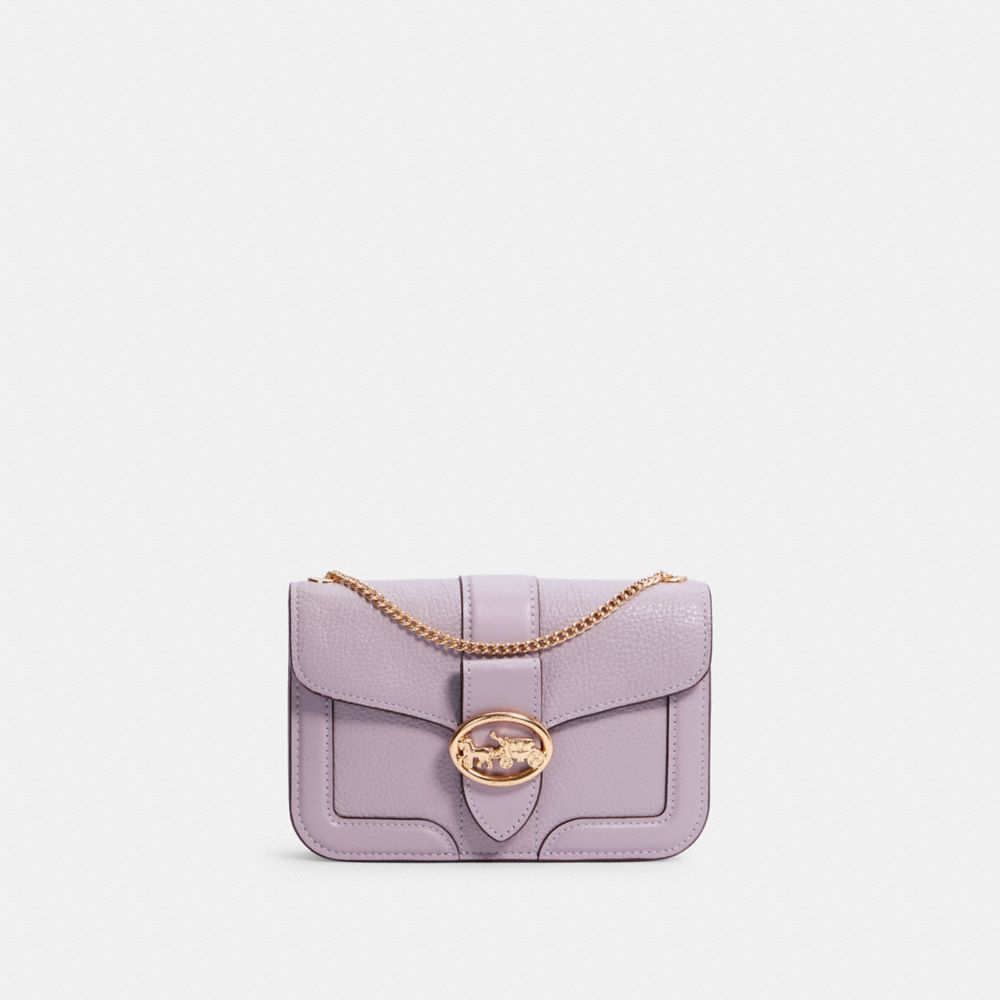 COACH GEORGIE CROSSBODY - IM/SOFT LILAC - C3296