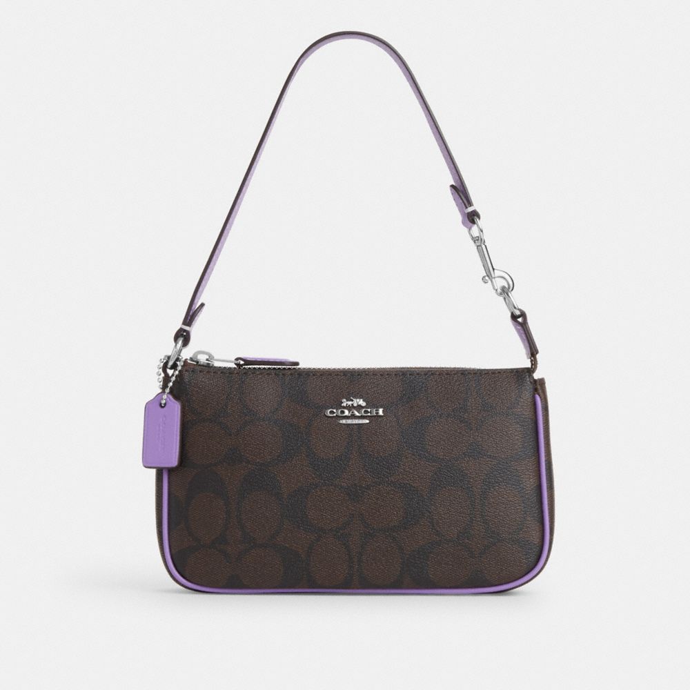 Coach C7403 Nolita 19 in Signature Canvas with Ornament Print Brown