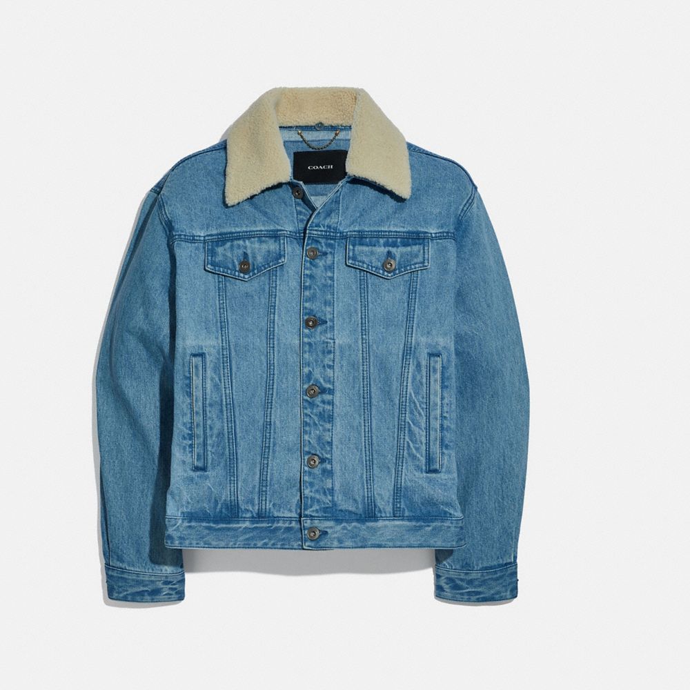 COACH C3434 Denim Jacket Indigo