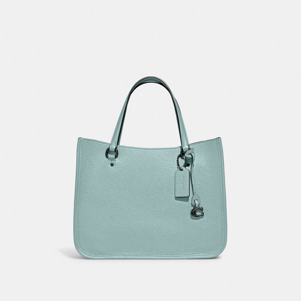 COACH C3460 Tyler Carryall 28 Pewter/Aqua