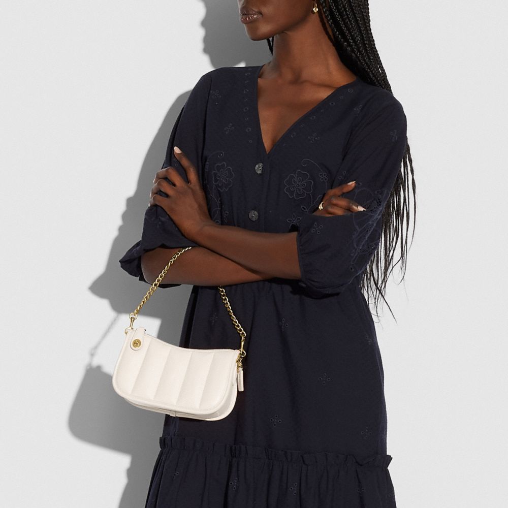 SWINGER 20 WITH QUILTING-B4/CHALK