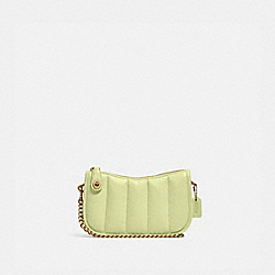Swinger 20 With Quilting - BRASS/PALE LIME - COACH C3490