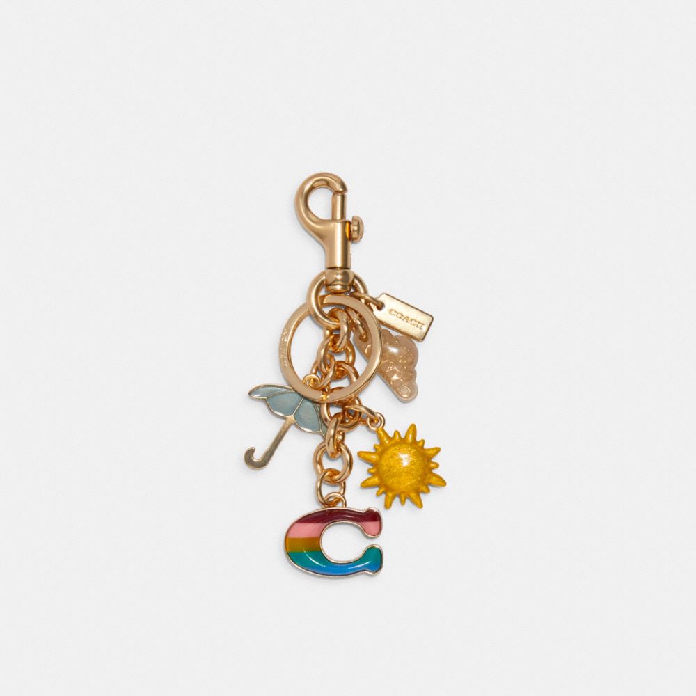 RAINBOW MIXED CHARMS BAG CHARM - IM/MULTI - COACH C3618