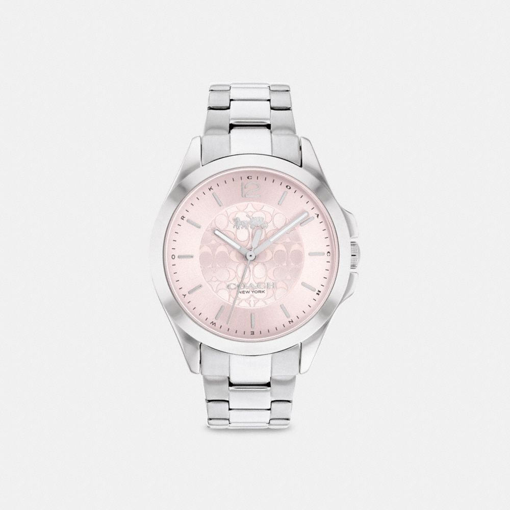 LIBBY WATCH, 37MM - STAINLESS STEEL - COACH C3624