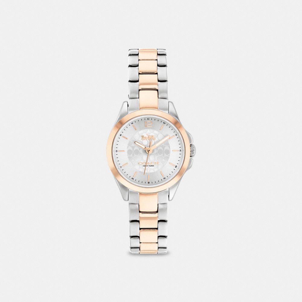 COACH C3626 LIBBY WATCH, 26MM TWO TONE