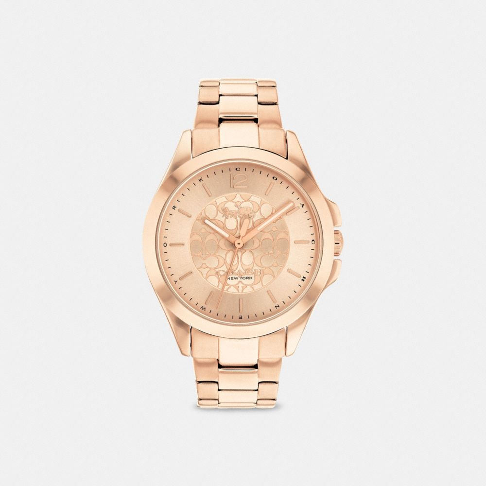 COACH LIBBY WATCH, 37MM - ROSE GOLD - C3628