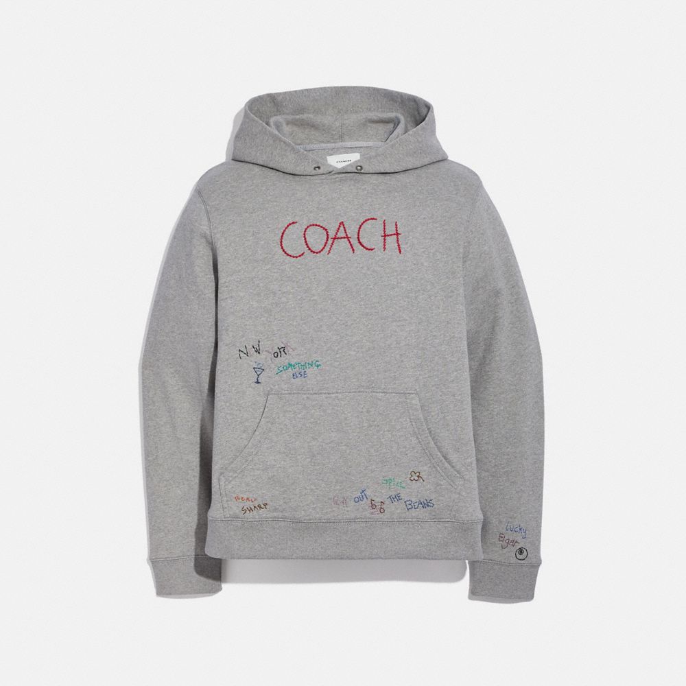 Coach Hand Drawing Hoodie