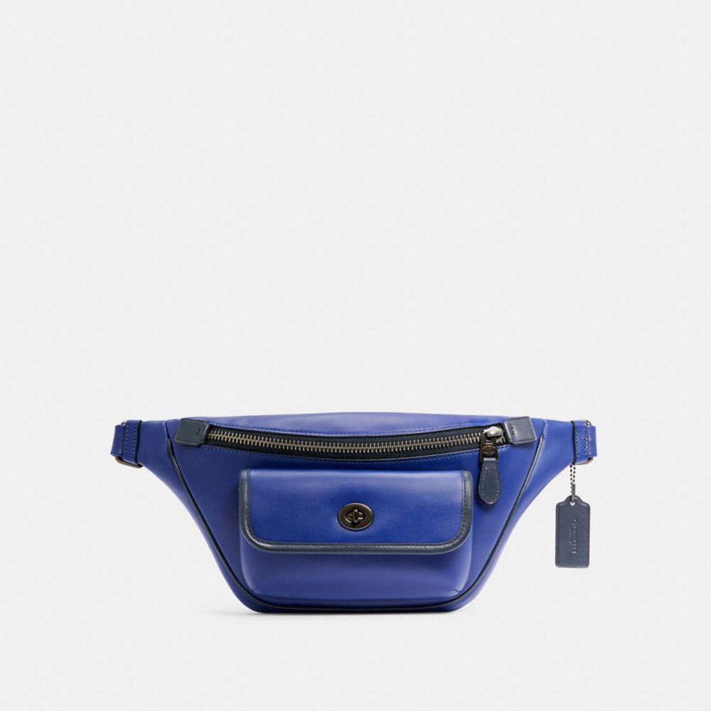 COACH C3748 - HERITAGE BELT BAG QB/INDIGO MIDNIGHT