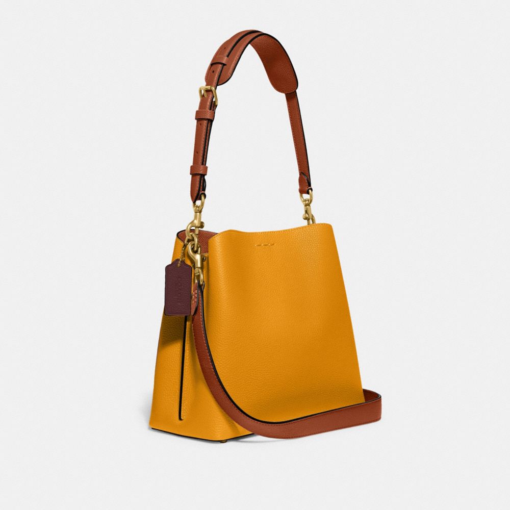 WILLOW BUCKET BAG IN COLORBLOCK
