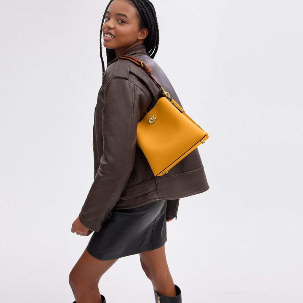 WILLOW BUCKET BAG IN COLORBLOCK