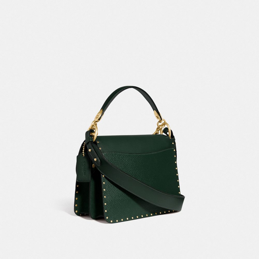 BEAT SHOULDER BAG WITH RIVETS