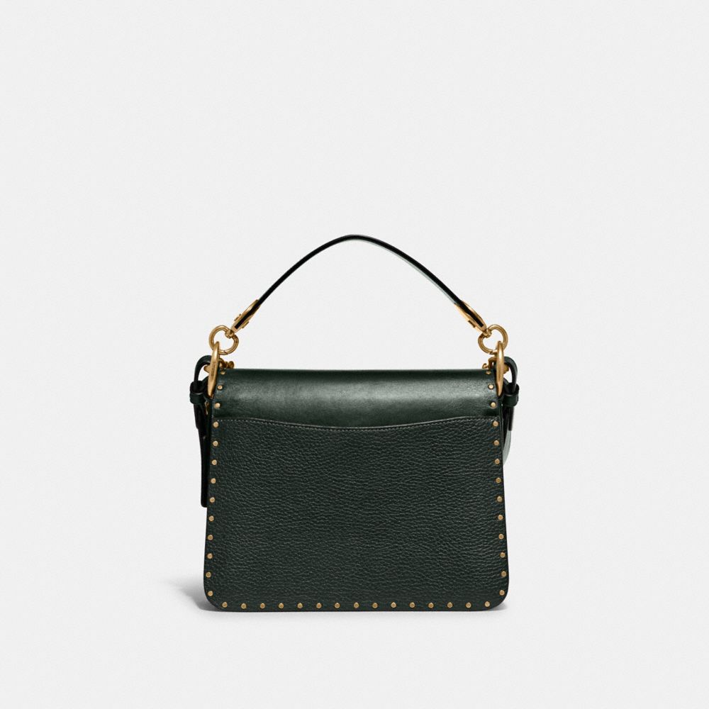 BEAT SHOULDER BAG WITH RIVETS