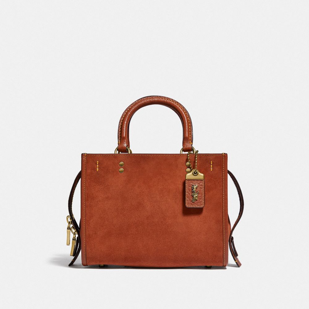 人気ブランドのおすすめのハンドバッグはCOACHのローグ 25
