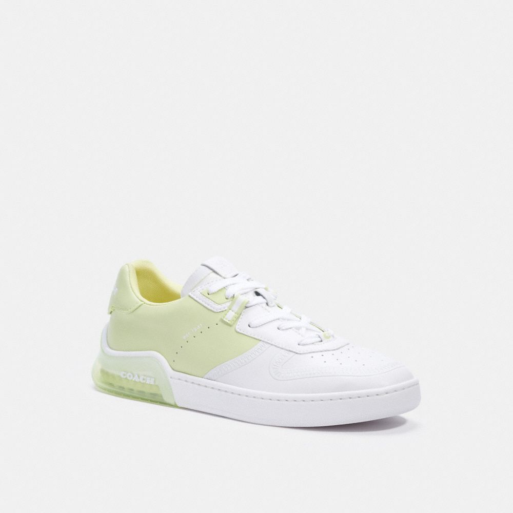 COACH C3946 - Citysole Court Sneaker OPTIC WHITE PALE LIME