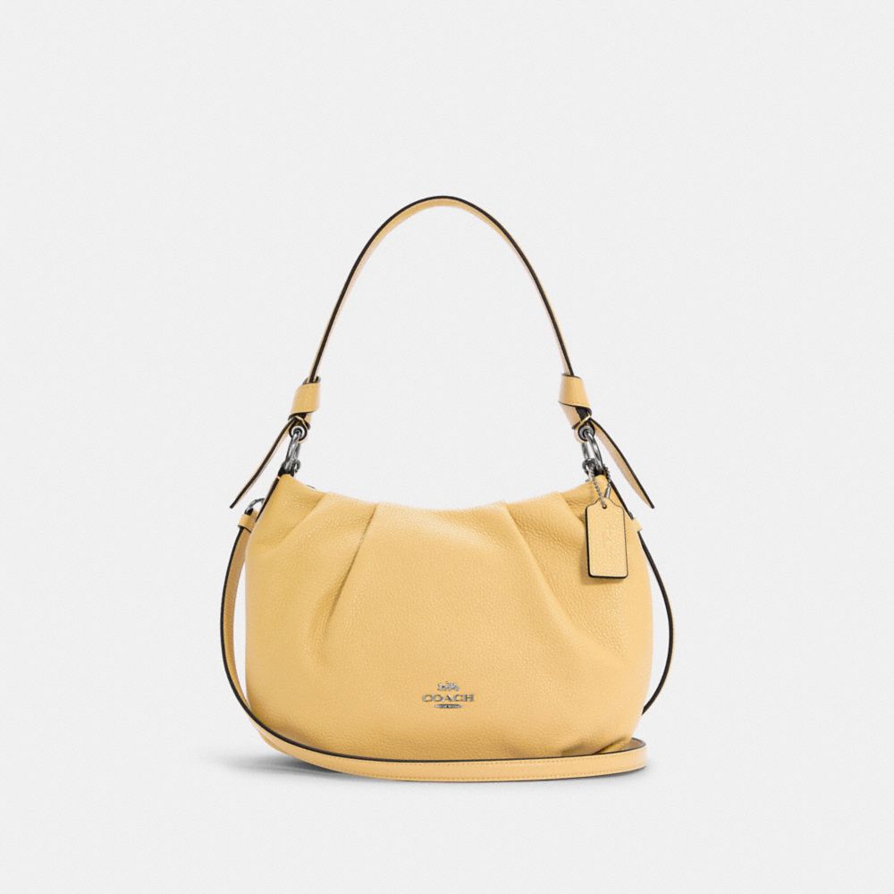 COACH C4068 EVERLY SHOULDER BAG SV/VANILLA-CREAM