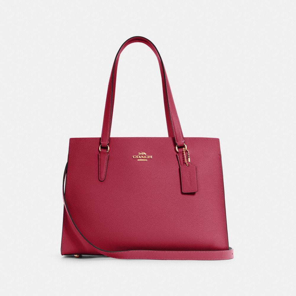 COACH C4078 TATUM CARRYALL IM/BRIGHT-VIOLET