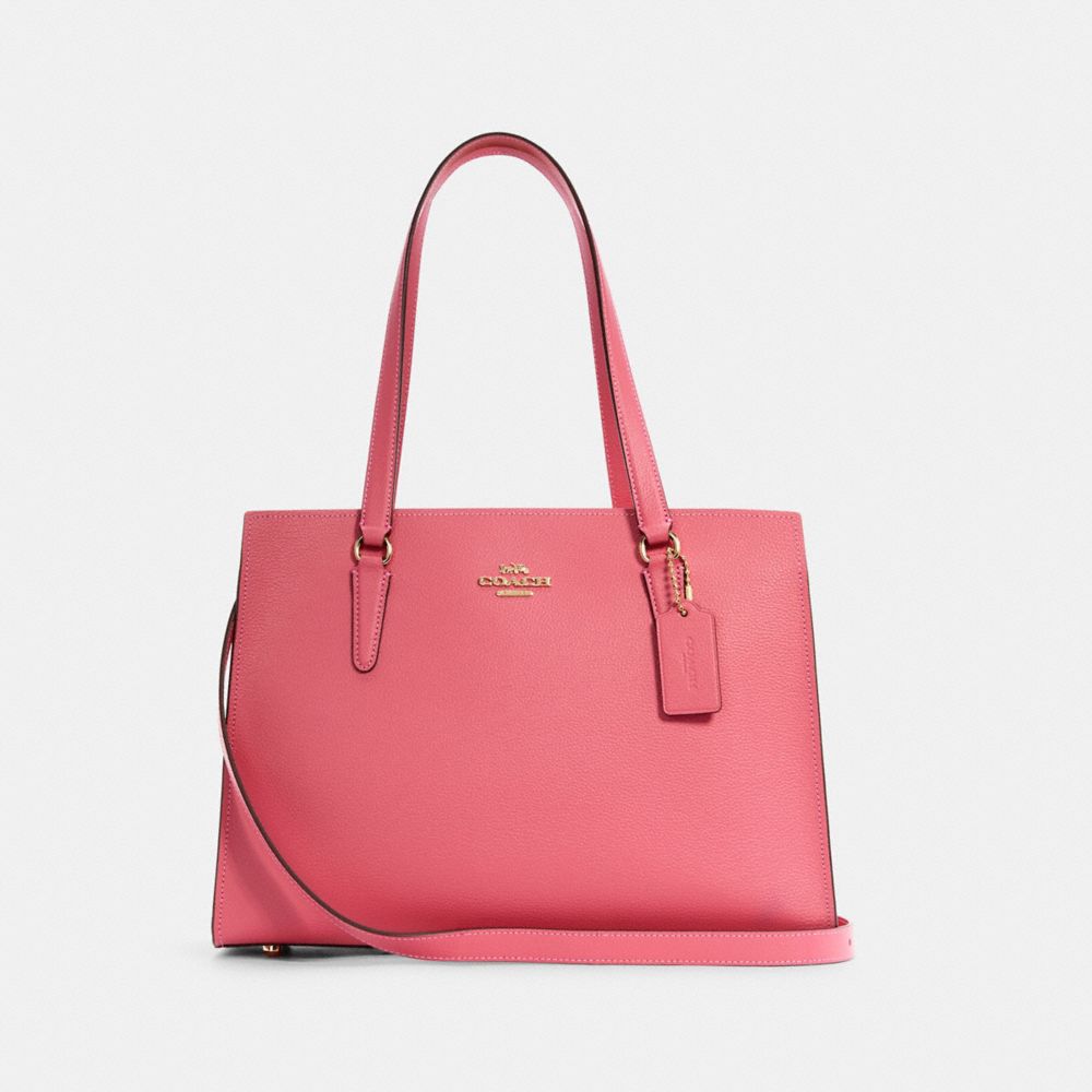 COACH TATUM CARRYALL - IM/CONFETTI PINK/MANGO - C4078