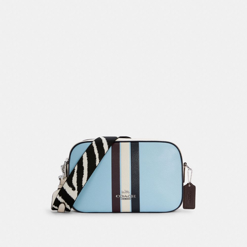 COACH C4079 JES CROSSBODY IN COLORBLOCK WITH STRIPE SV/WATERFALL MIDNIGHT MULTI