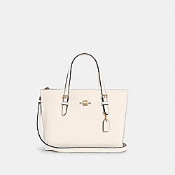 MOLLIE TOTE 25 - C4084 - IM/CHALK LIGHT SADDLE