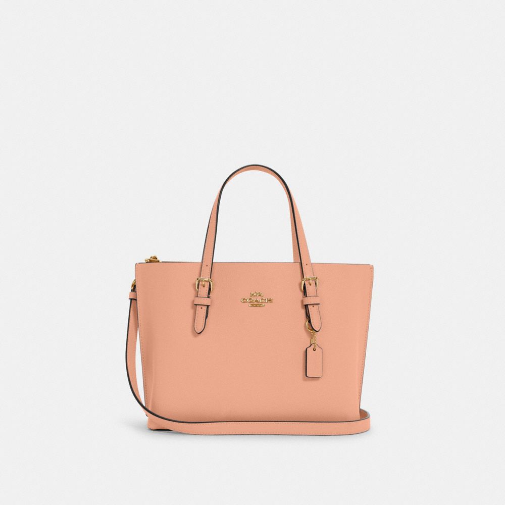 COACH Mollie Tote 25 - GOLD/FADED BLUSH - C4084