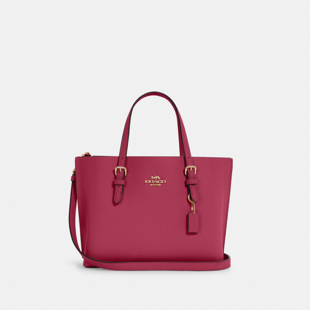 COACH C4084 MOLLIE TOTE 25 IM/BRIGHT VIOLET/CHERRY