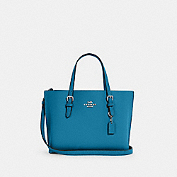 Mollie Tote 25 - C4084 - Silver/Electric Blue