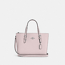 COACH C4084 Mollie Tote 25 SILVER/ICE PINK