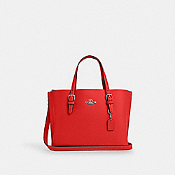 Mollie Tote Bag 25 - C4084 - Silver/Miami Red