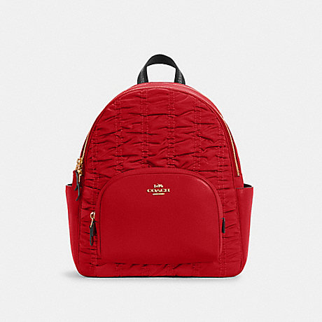 COACH C4094 COURT BACKPACK WITH RUCHING IM/1941 RED