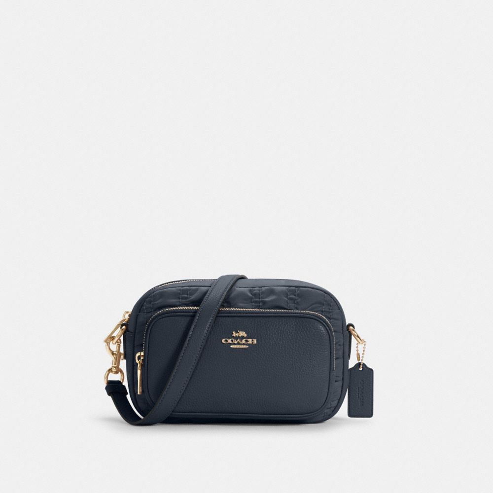 COURT CROSSBODY WITH RUCHING - IM/MIDNIGHT - COACH C4095