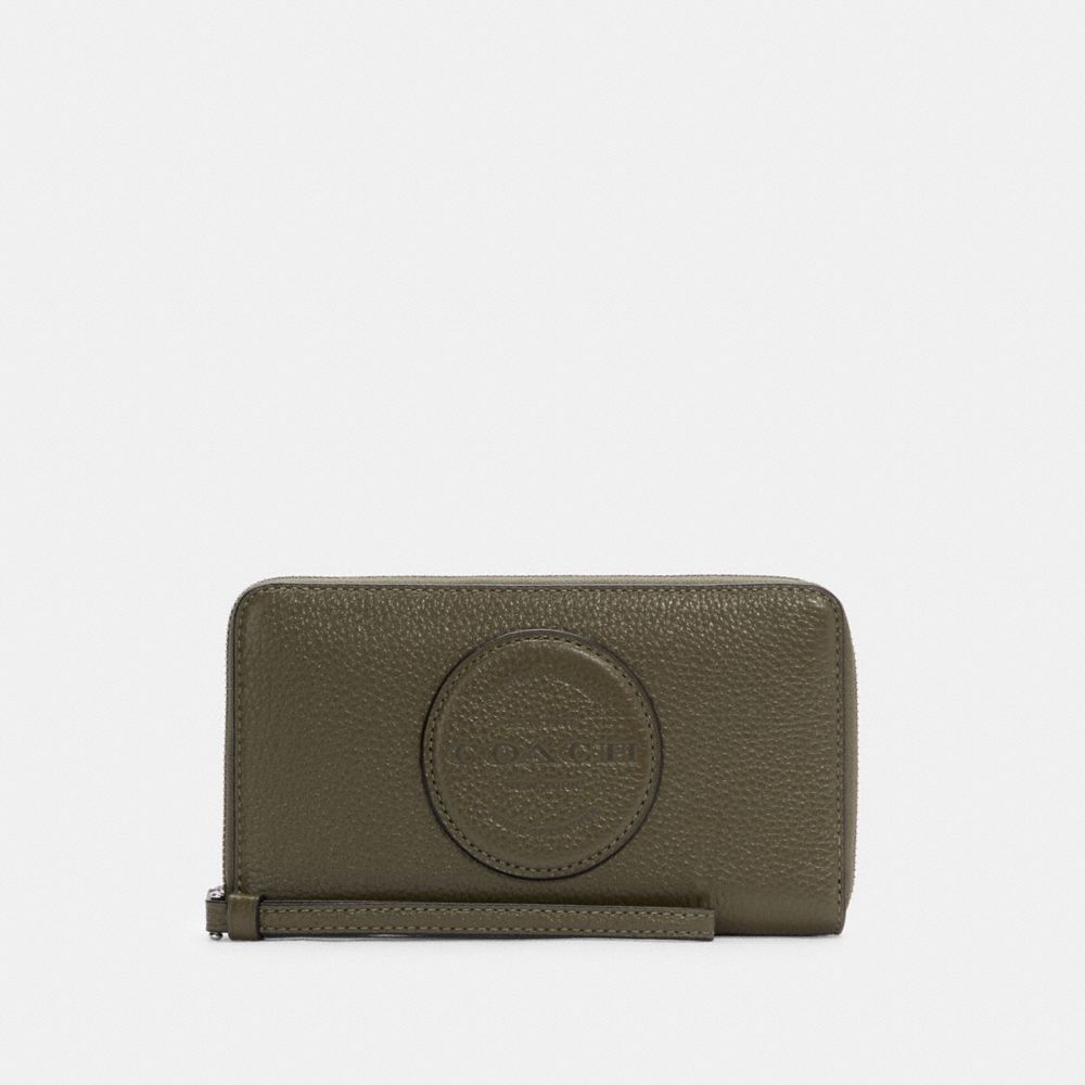 COACH C4111 - DEMPSEY LARGE PHONE WALLET SV/SURPLUS