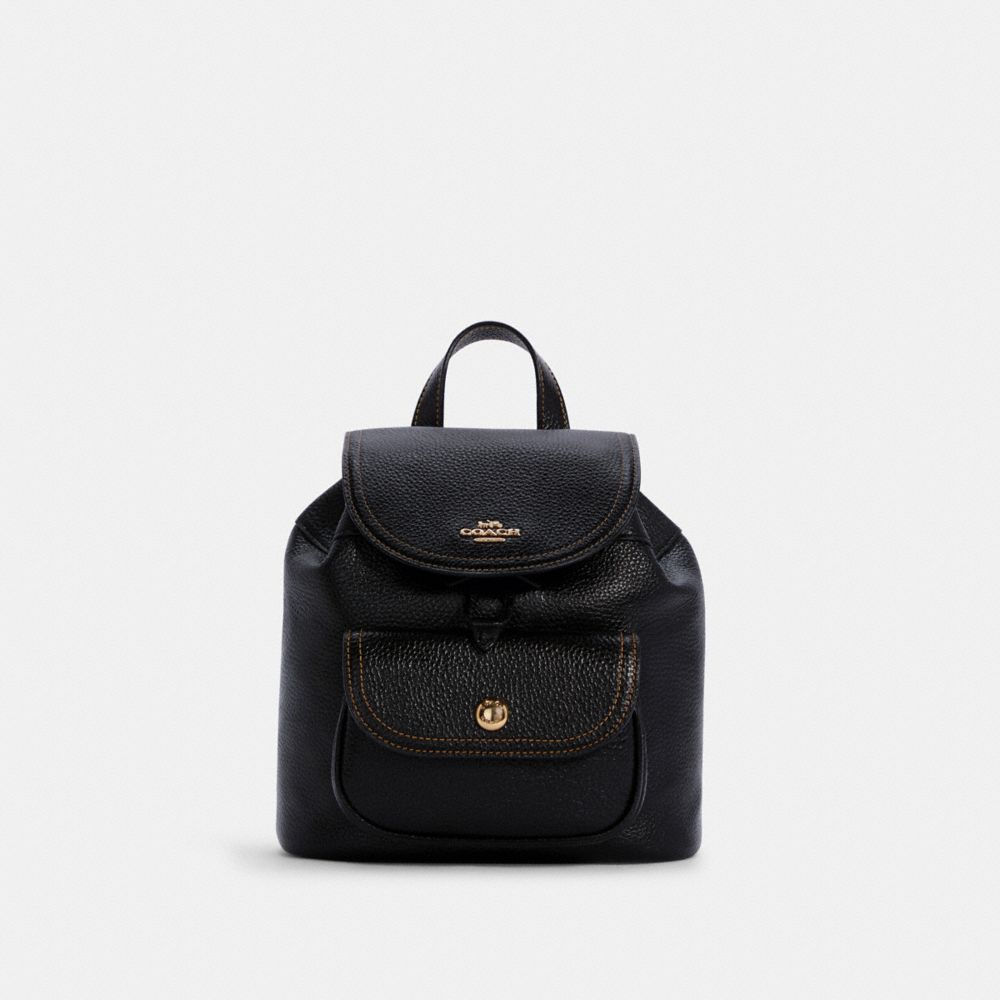 coach pennie backpack 22 black