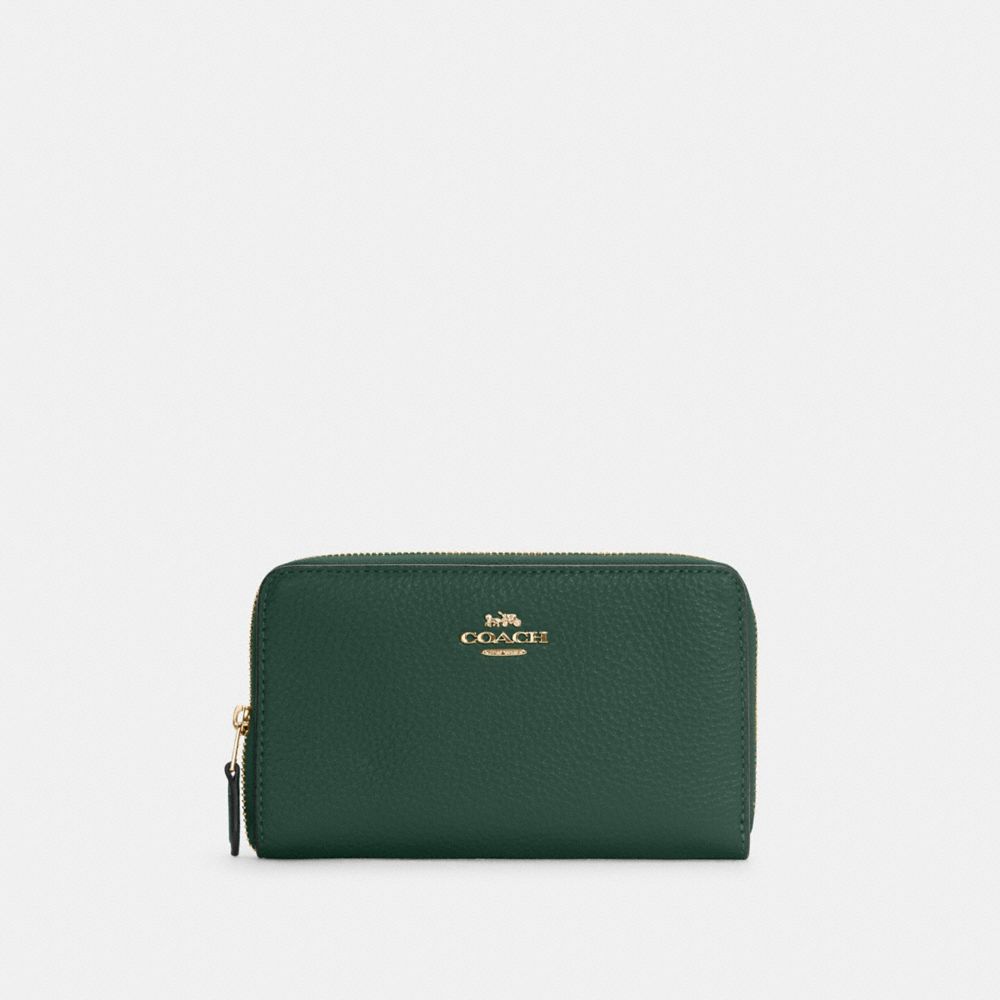 Medium Id Zip Wallet - C4124 - IM/Everglade