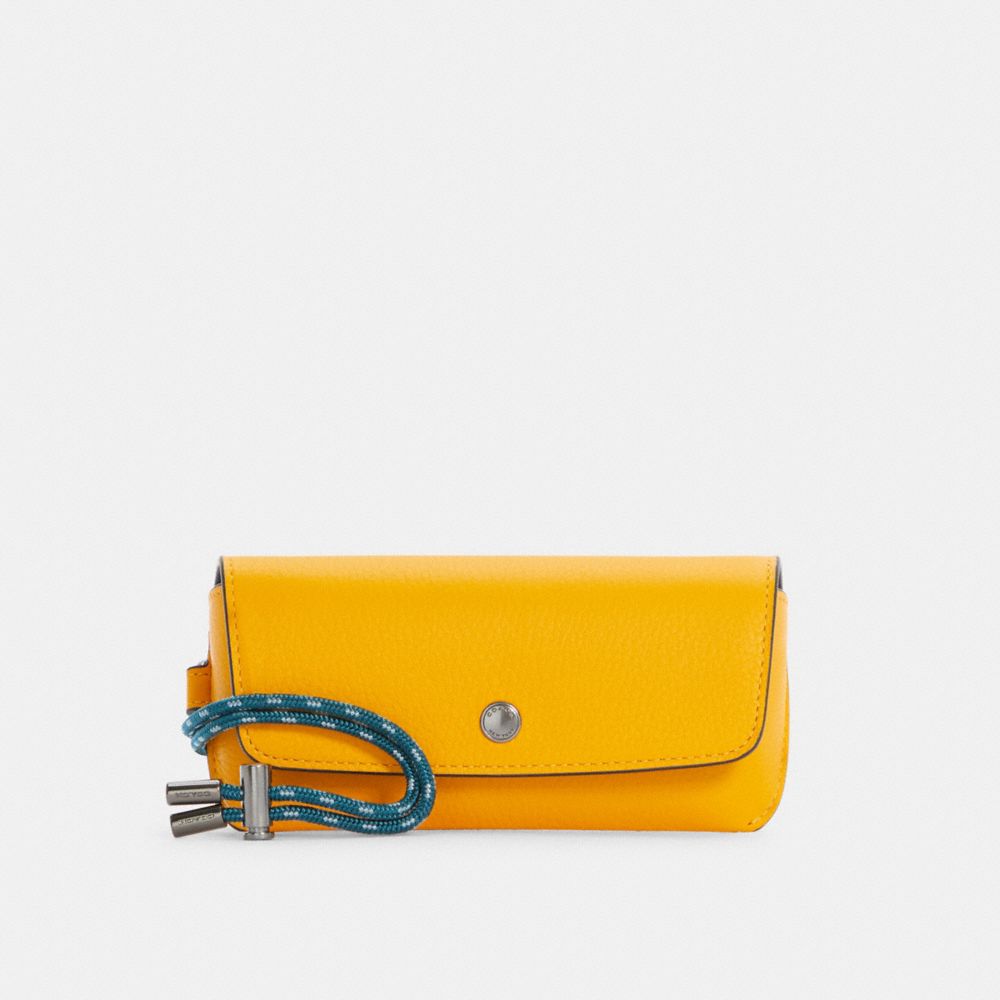 SUNGLASS CASE - C4237 - QB/OCHRE