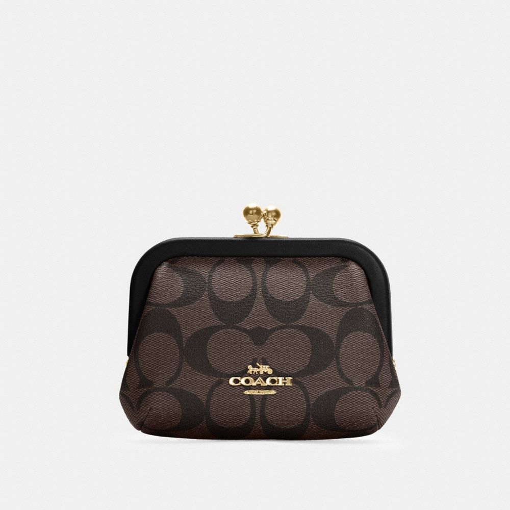 COACH C4309  Gold/Brown Black