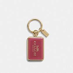 Horse And Carriage Bag Charm - C4317 - Gold/Rouge