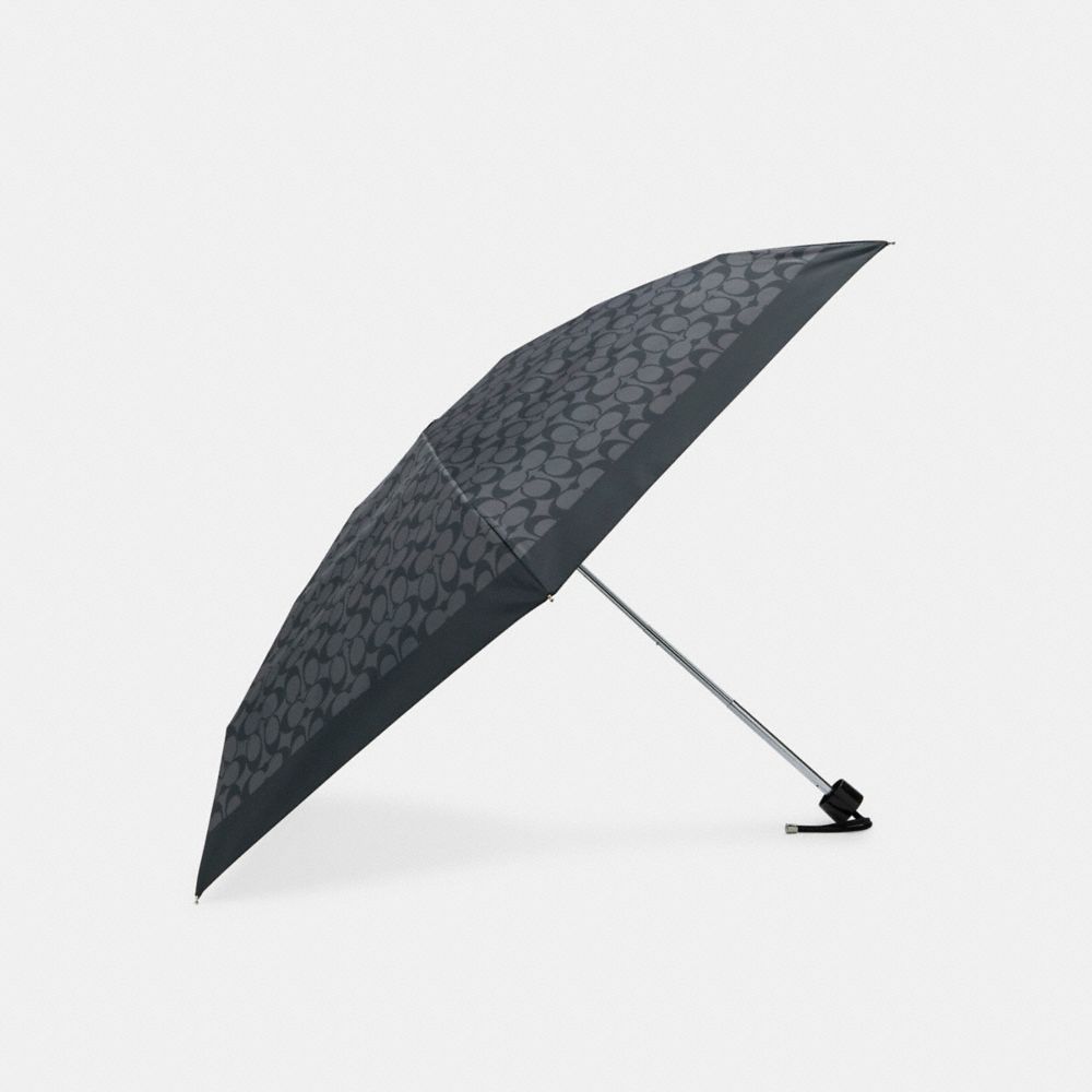 COACH C4322 - UV PROTECTION SIGNATURE MINI UMBRELLA SV/GRAPHITE