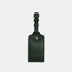 Luggage Tag - C4330 - Gunmetal/Amazon Green