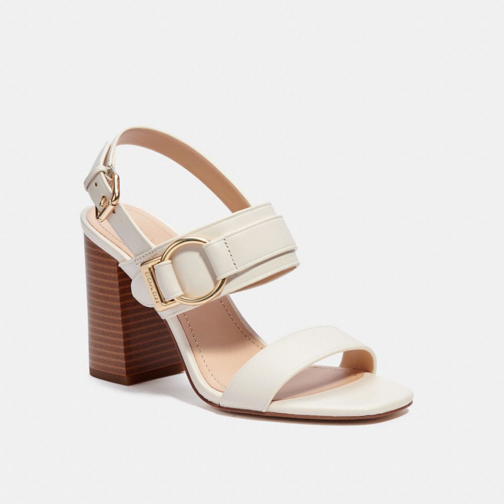 COACH C4391 Mabel Sandal CHALK