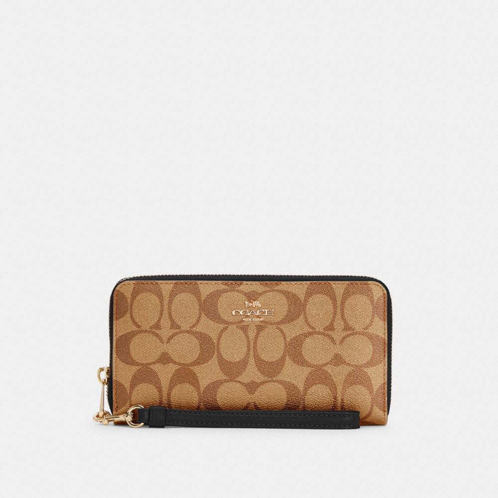 Coach large wallet hot sale