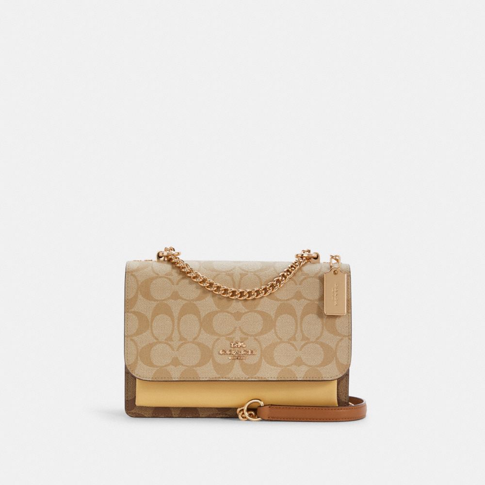 klare crossbody in blocked signature