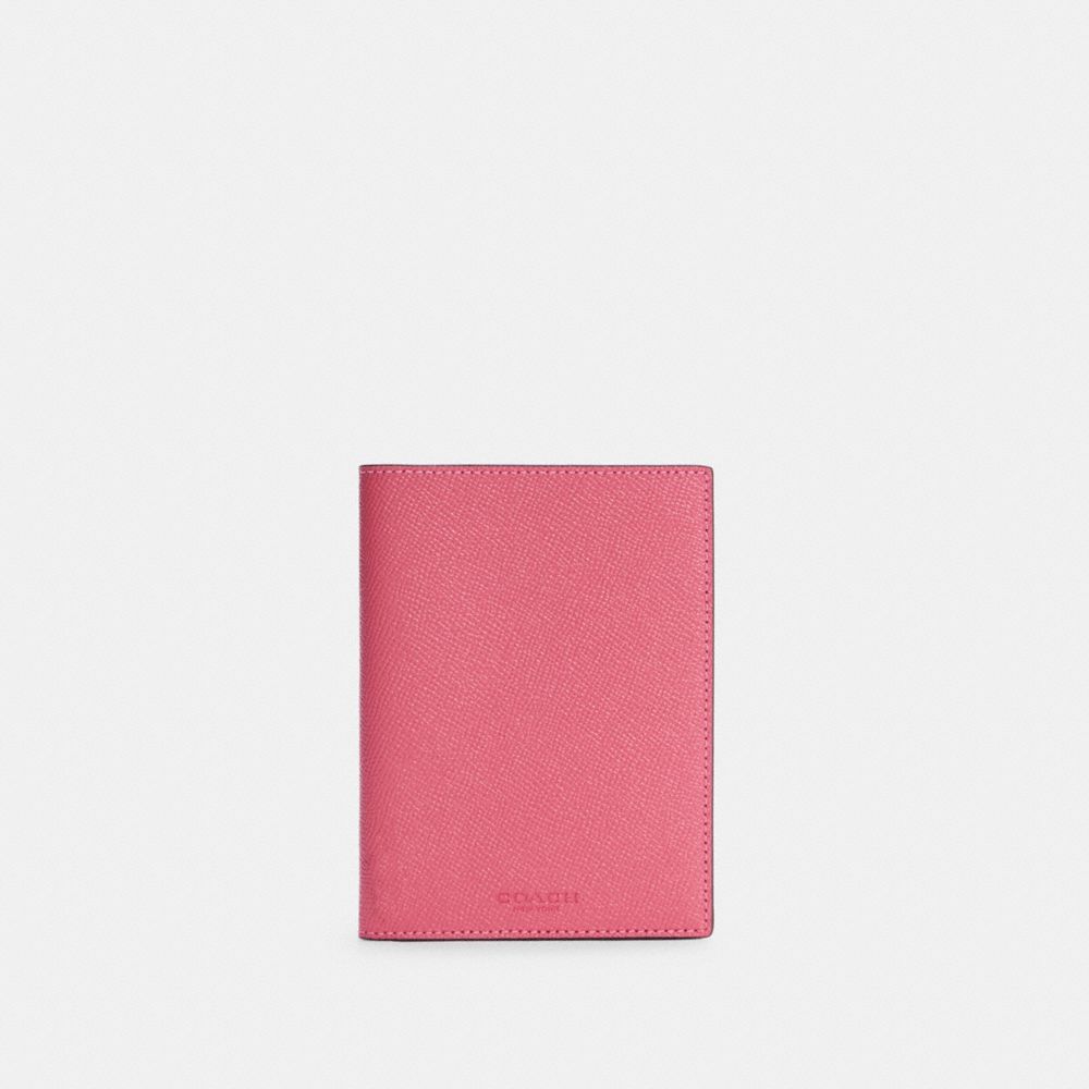 COACH PASSPORT CASE - IM/CONFETTI PINK - C4548