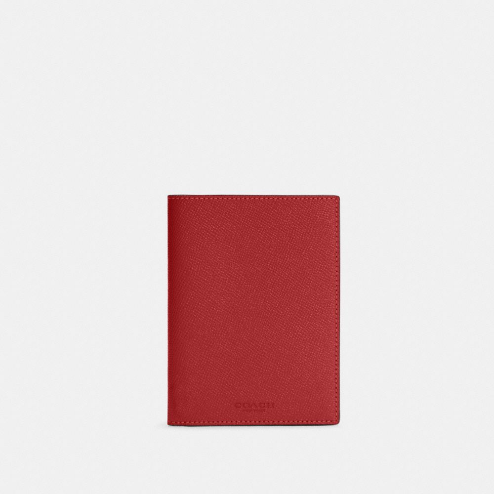 COACH C4548 Passport Case IM/RED APPLE