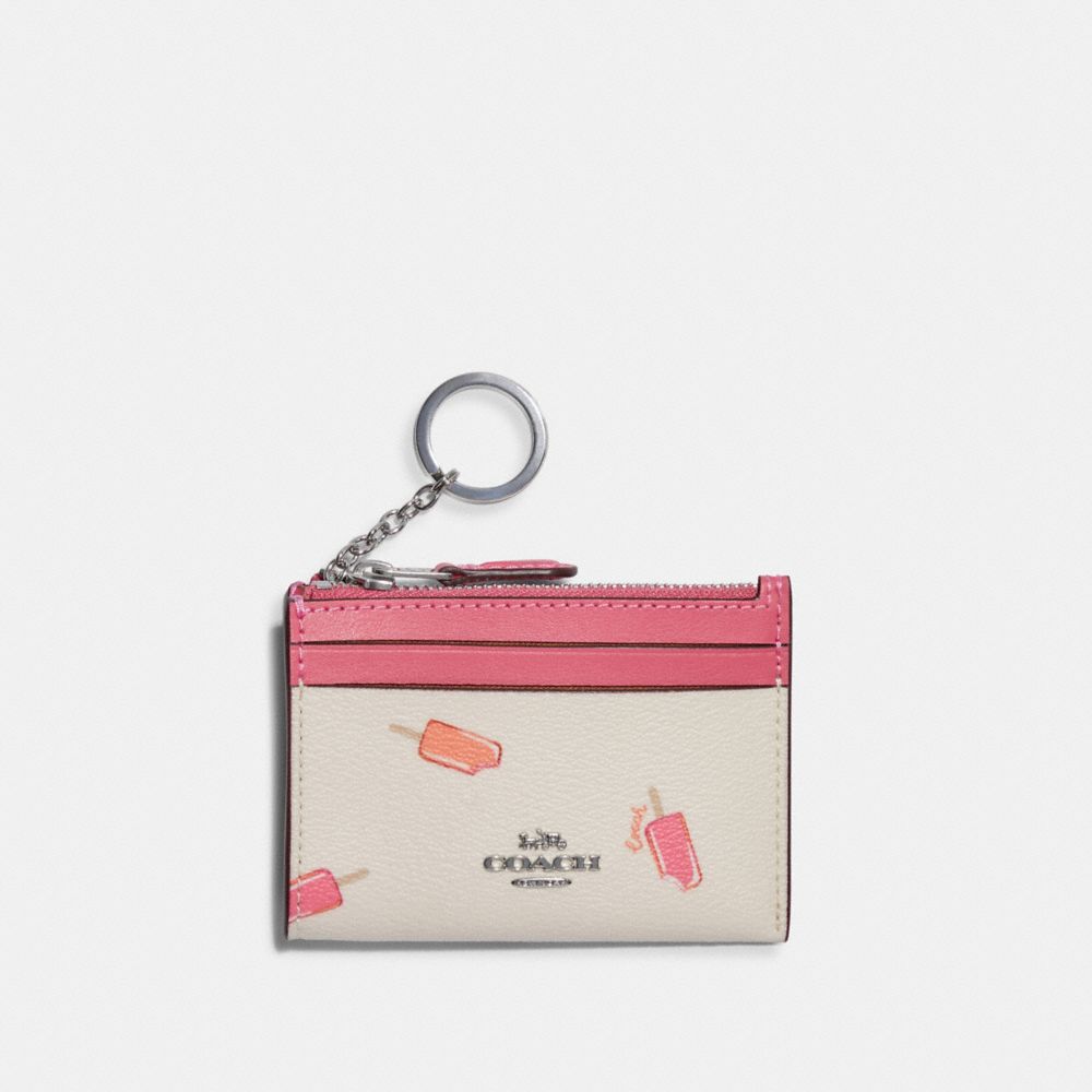 COACH MINI SKINNY ID CASE WITH POPSICLE PRINT - ONE COLOR - C4550