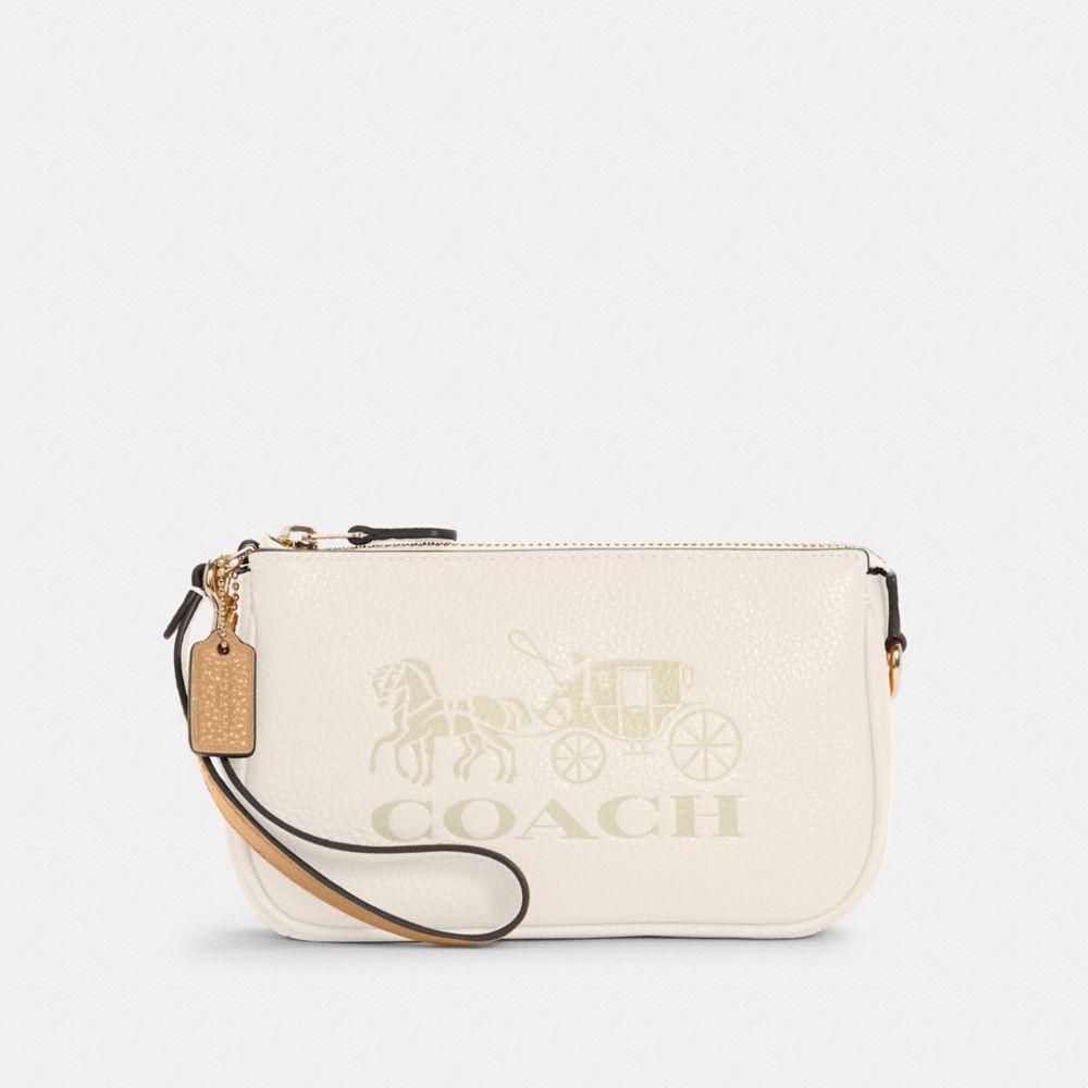 COACH C4653 - NOLITA 19 WITH HORSE AND CARRIAGE IM/CHALK/VANILLA CREAM