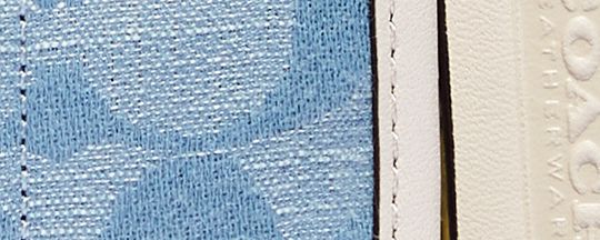 LUNCHBOX TOP HANDLE IN SIGNATURE CHAMBRAY WITH QUILTING