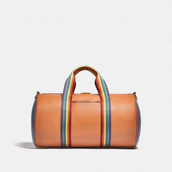 COACH Official Site Official page | DUFFLE WITH RAINBOW QUILTING