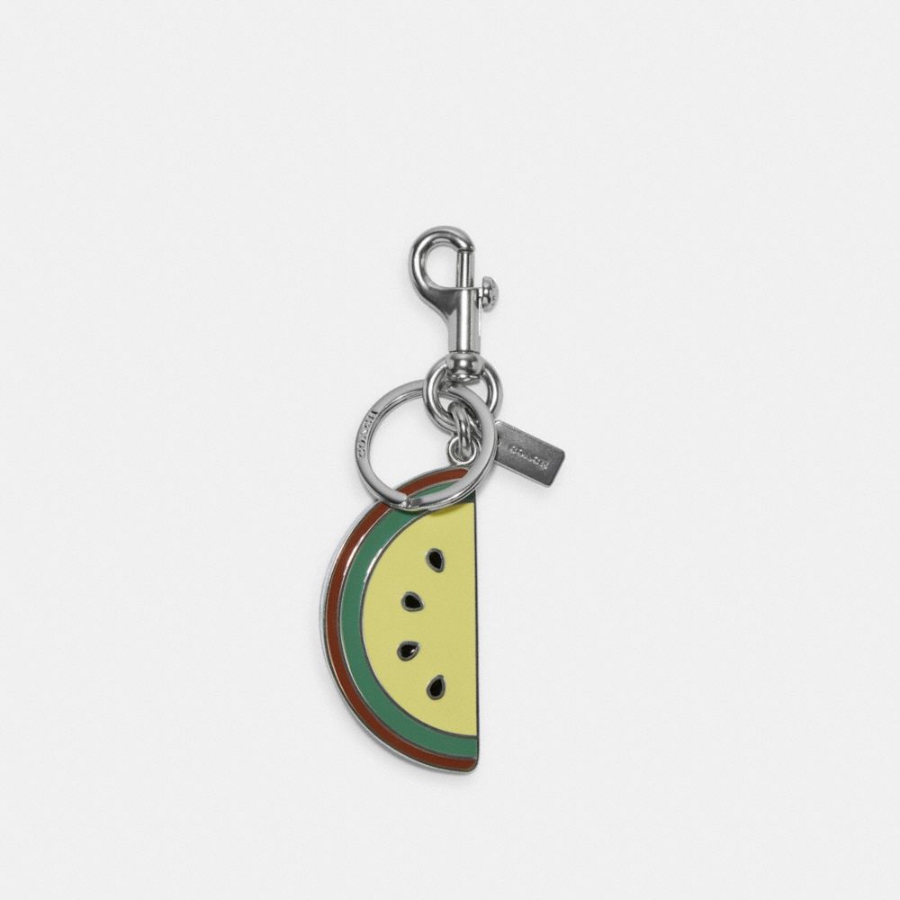 MELON SLICE BAG CHARM - SV/PALE GREEN - COACH C4718