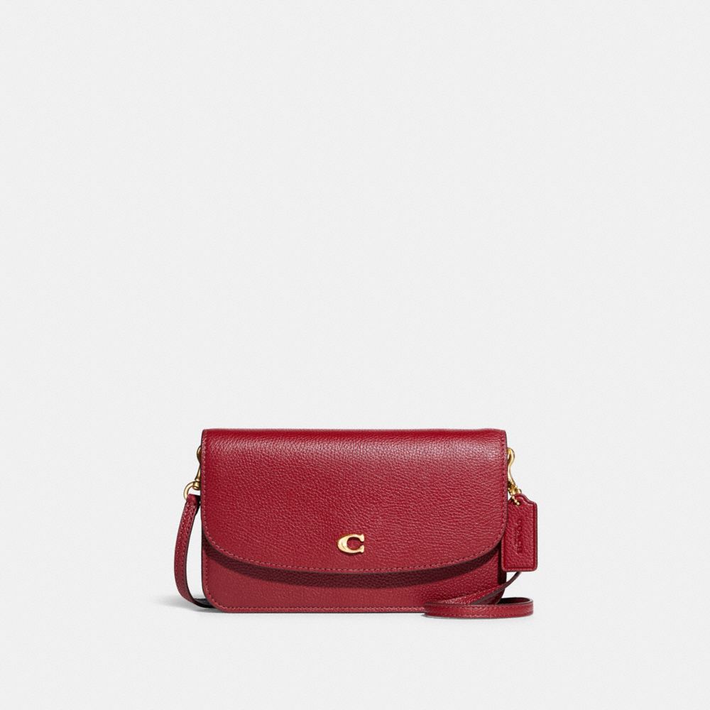 COACH C4815 Hayden Crossbody BRASS/BRICK RED