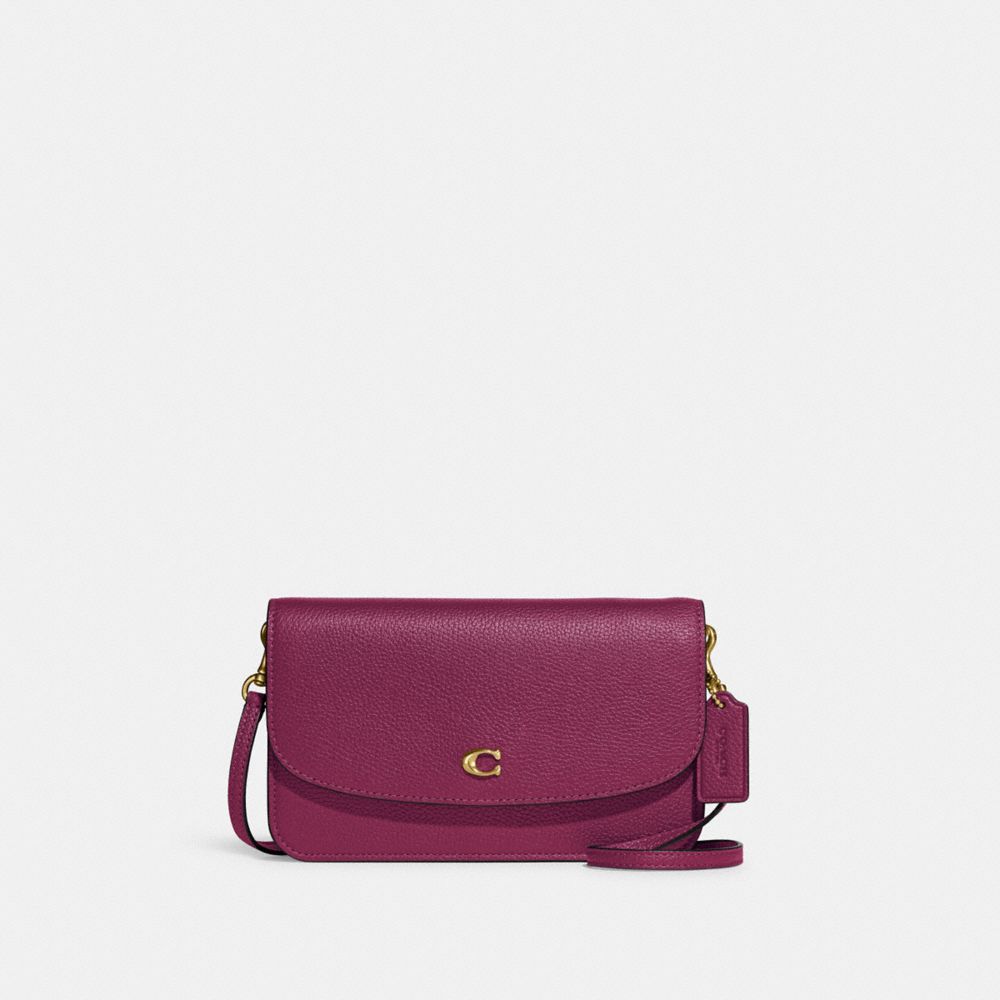 Hayden Crossbody - C4815 - Brass/Deep Plum